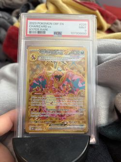 Charizard Hyper Rare 2023 PSA 9