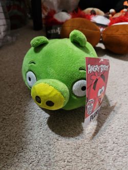 Angry birds pig plush