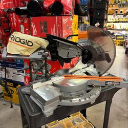RIDGID 12 IN. MITER SAW SLINDING $330