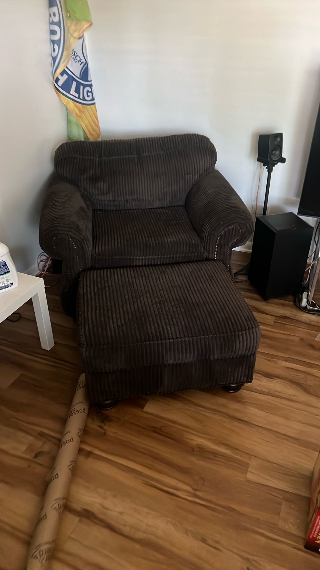 Chair And Ottoman