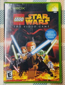LEGO Star Wars The Video Game  (Xbox, 2005) With Case Tested/Works Fast Shipping