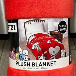 Bt21 Throw Blanket 