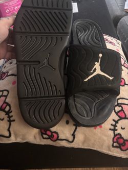Men’s hydro black slides