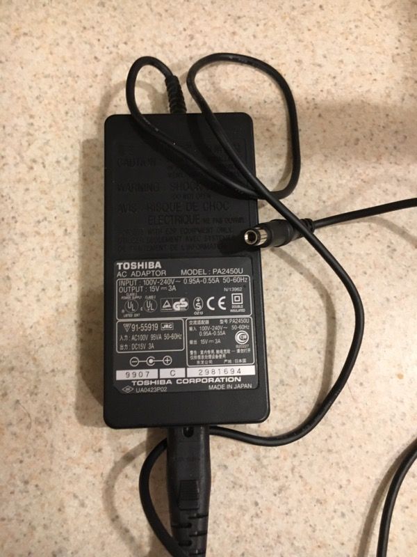 Toshiba ac adapter