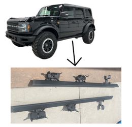 OEM Genuine Ford Bronco 4-Door Rock Rails Sliders 2023