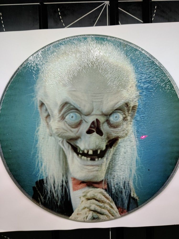 Tales From Crypt Tempered Glass Cutting Board