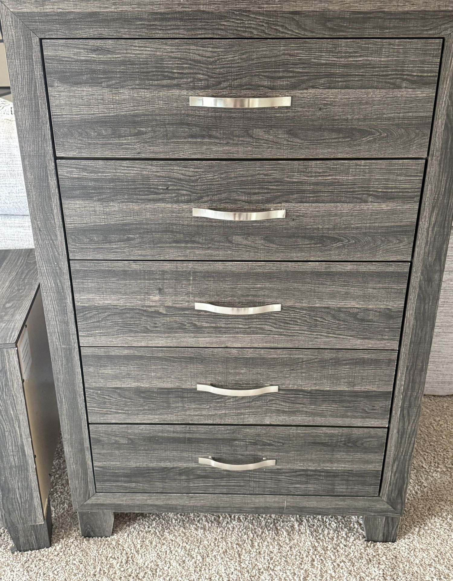 Nightstand And Drawer Chest