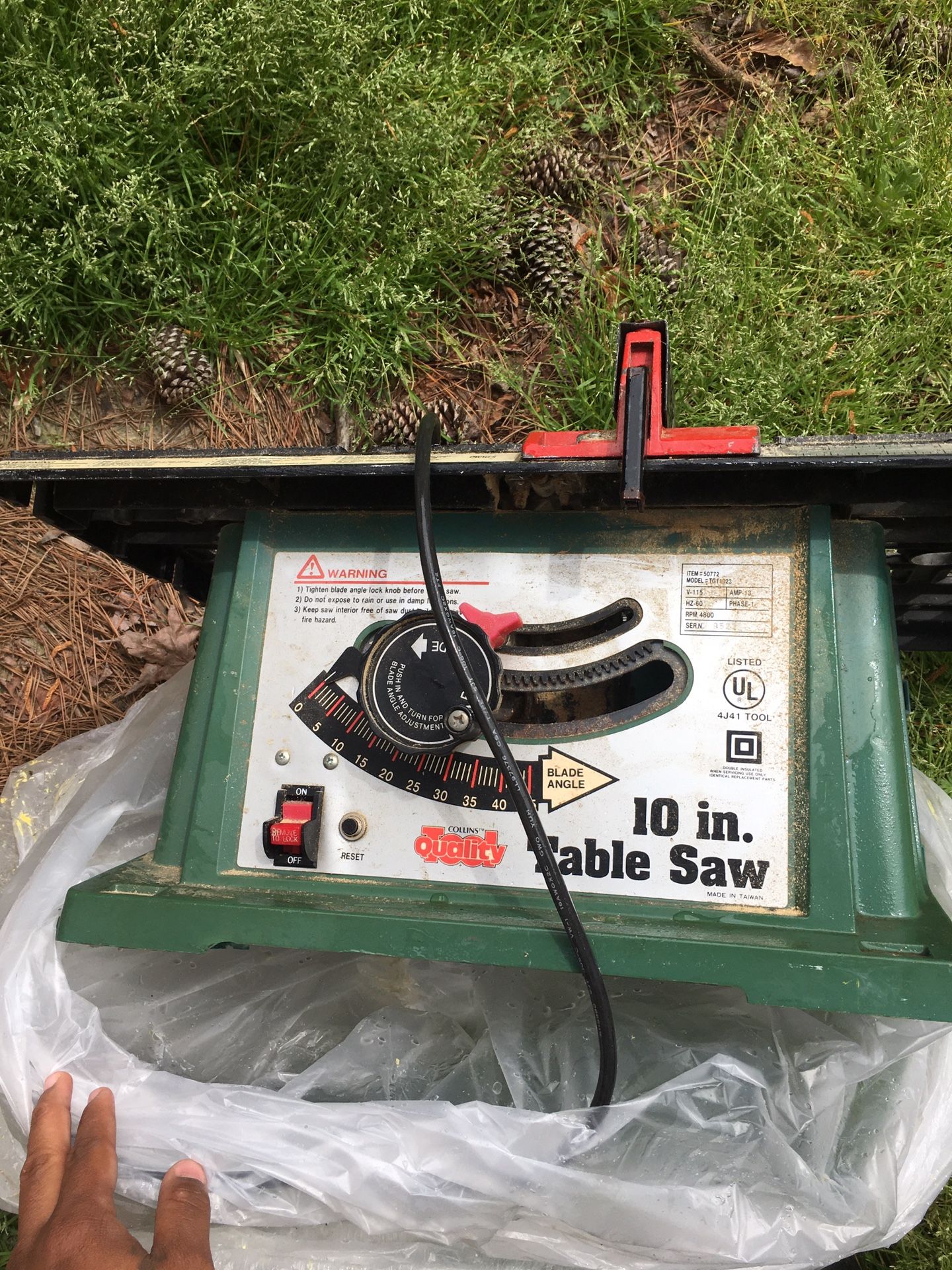 10 inch table saw