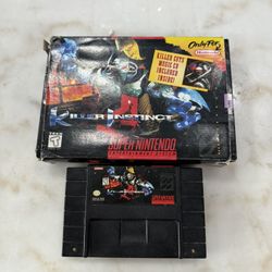 Killer Instinct Game And Box Snes