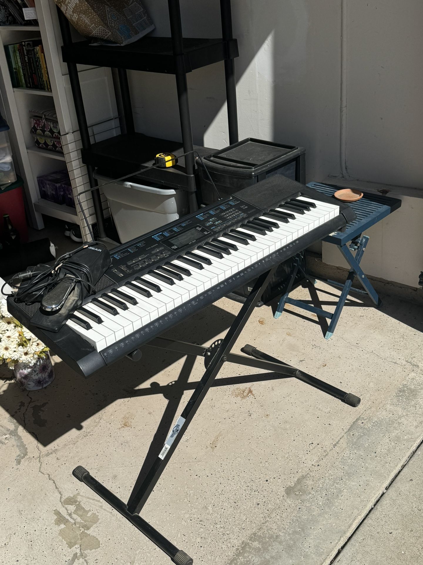 Casio CTK-2300 Keyboard (w/ Pedal and Stand)