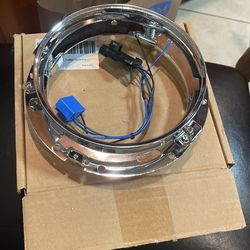 Head Light Adapter For Harley Davidson New 