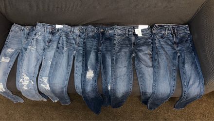 American Eagle Jeans Lot of 10 size 0