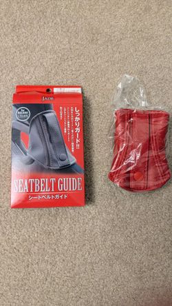 Jade seatbelt guide for recaro seat (red)