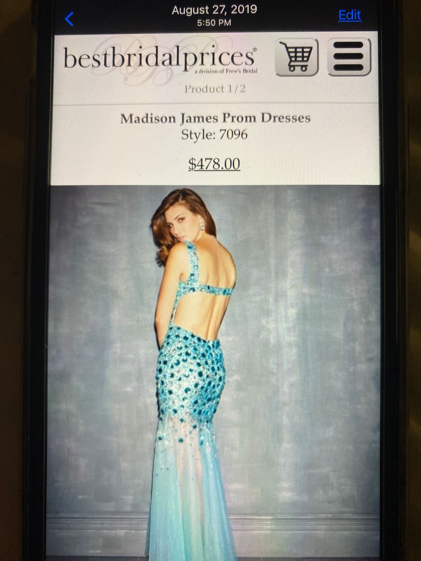 Madison James Prom Dress style:7096