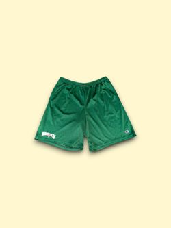 Murder Or Die Skateboards x Champion Athletic Wear Mesh Shorts Green Large 