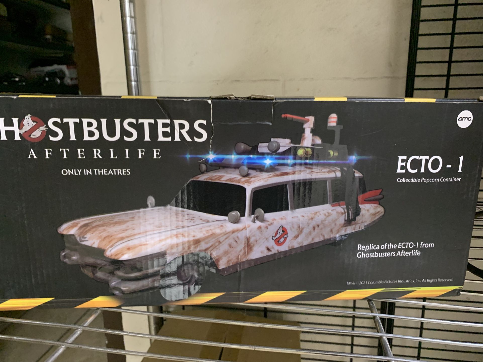 Ghostbusters Afterlife ECTO-1 Collectible Popcorn Container