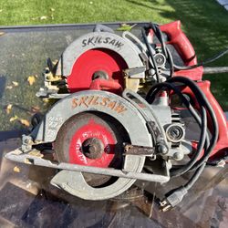 2 Skill Saws 777 Magnecium Working Good 