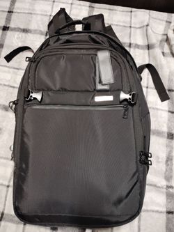 Duchamp London Getaway Expandable Carry-On Backpack Suitcase with USB Charging