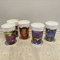 Star Trek Generations Jack In The Box Cups 1994