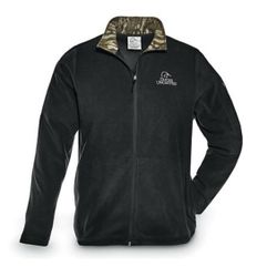 Ducks Unlimited Jacket Coat Bottomland Fleece Adult XL Zip Hunting Logo New DU