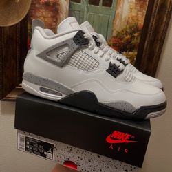 Jordan 4 Retro White Cement (2025) $255 Firm 