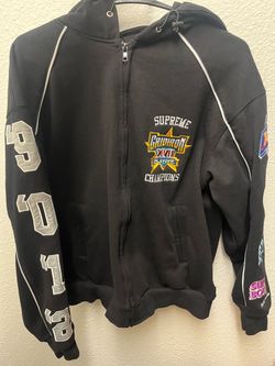 Supreme Gridiron Champions Zip-Up Hoodie