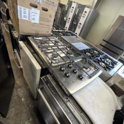GE 36” GAS COOKTOP