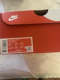 Nike Dunk low University red