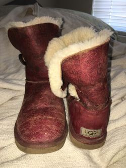 Burgundy UGGS