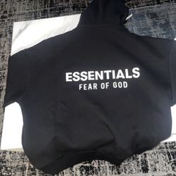 Black 2024 Essential Hoodie 