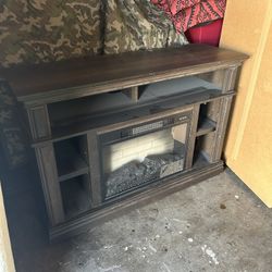Electric Fireplace /tv Stand
