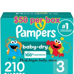 Pampers baby dry size 3