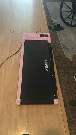 Pink Walking Pad Treadmill no remote