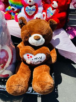 Teddy bears and bouquets