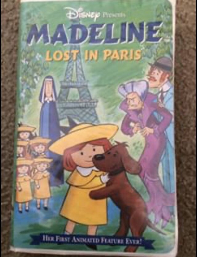 Madeline - Lost in Paris VHS Movie