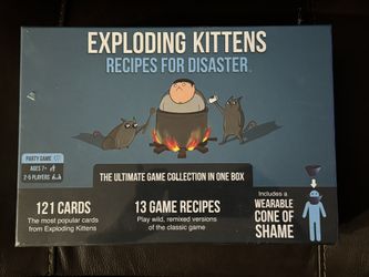 NEW Exploding Kittens Recipe For Disaster