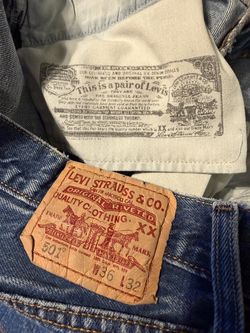 Levi's Men's 501 Jeans W36 L32