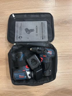 Bosch 12V Cordless Brushed 2 Tool Compact Drill and Impact Driver Kit