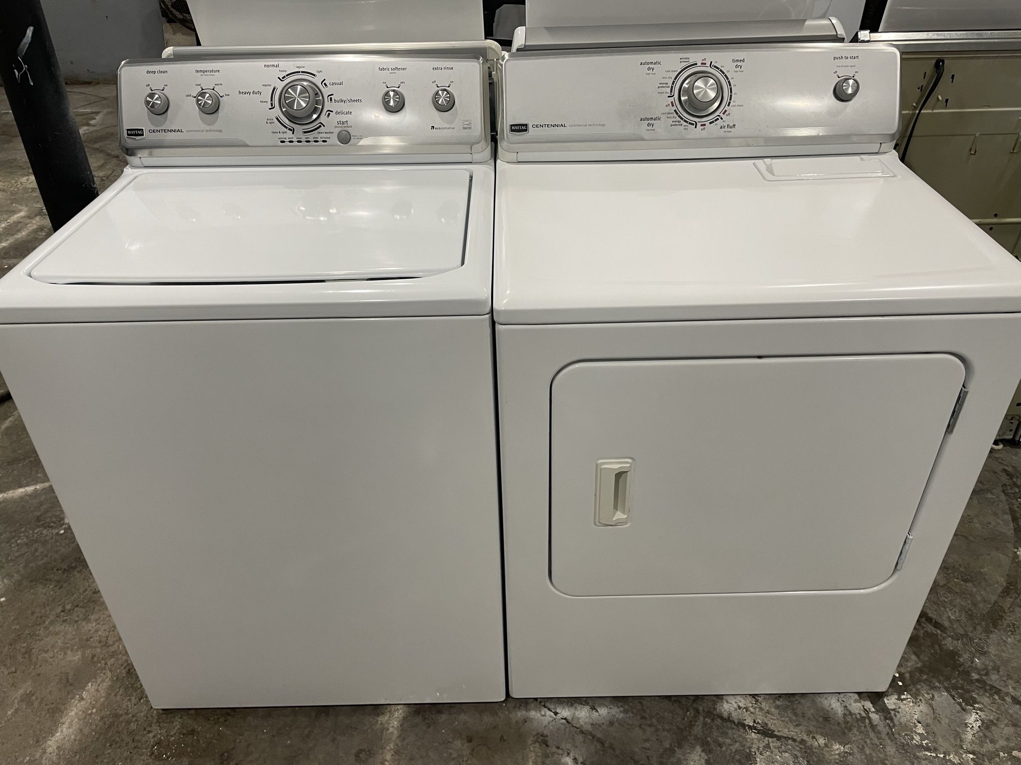 Maytag Set Washer And Dryer Electric