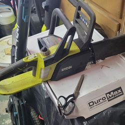 Ryobi chainsaw no battery