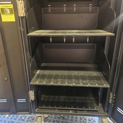 Mobile Storage With Electric Outlets