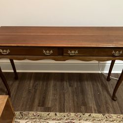 Beautiful Wood Console Table 