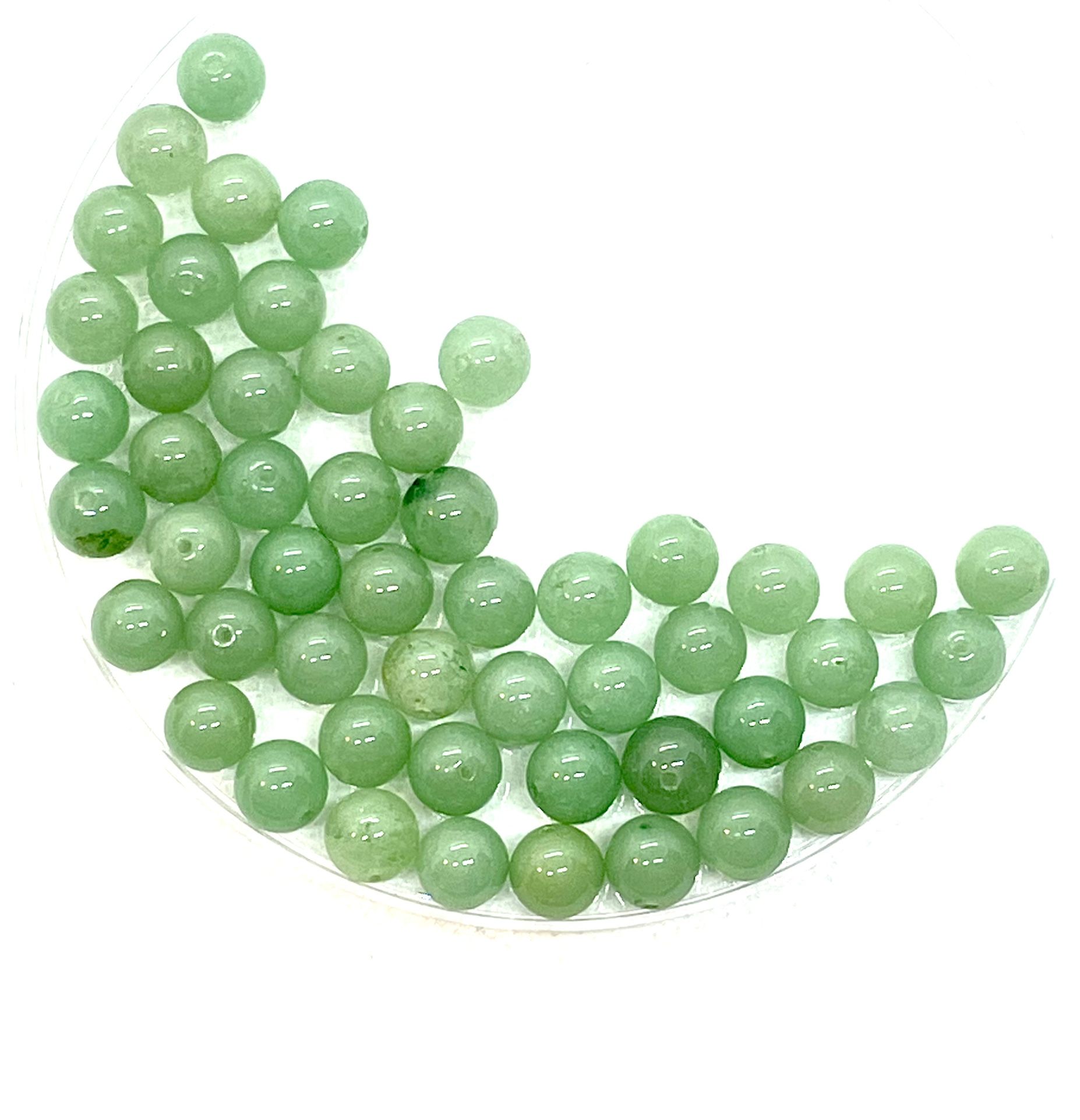 Lot Of 52 8mm Aventurine Beads