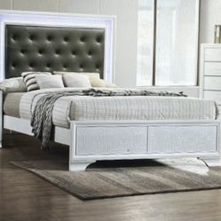 Eastern King Bedroom Set With Brand New Matress Too 
