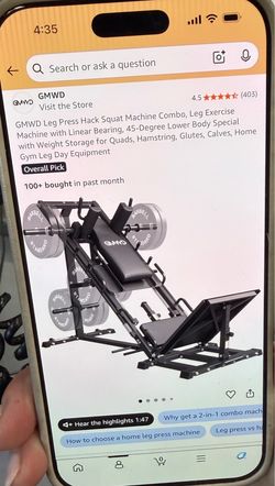 Leg press