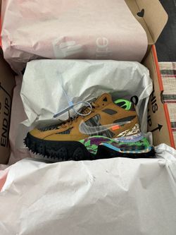 Off-white x Nike Air Terra Forma Brown 10.5 M Ds