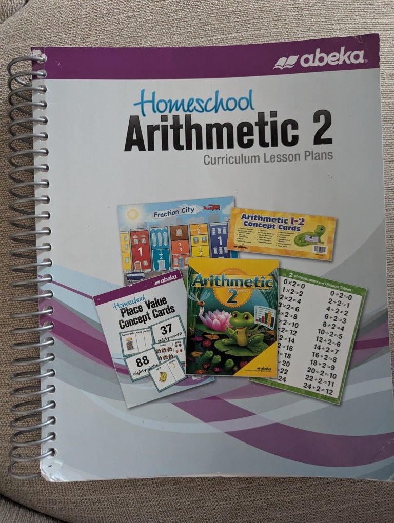 Abeka Arithmetic/Math Parent Kit, Grade 2
