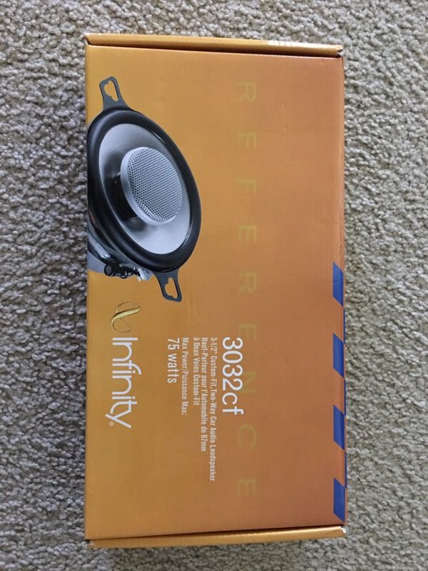 Infinity 3.5 speakers