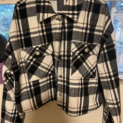 Lane Bryant Flannel Crop