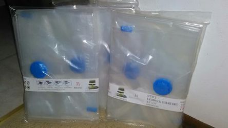 3 Pk. Of Vacuum Seal Storage Bags! $3.50 a 3 pk. NEW!
